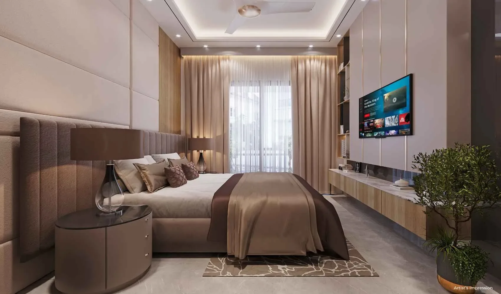 Agarwal Sky Heights Sample Flat